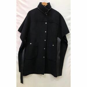 [coach] coat Coach XS black black cape coat ts202402