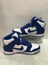 [ NIKE ] Dunk High Game Royal ナイキ ダンク ハイカットスニーカー BLU ts202307_画像7