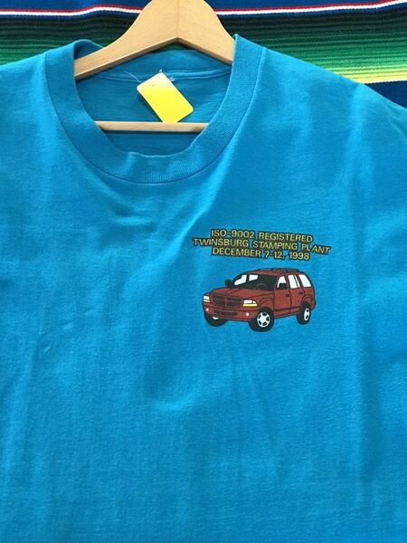 Twinsburg Stamping Plant Tシャツ　クライスラー　USA ドゥランゴ　ダッジ　ダイムラー　ビンテージ　世田谷ベース　古着　アメカジ