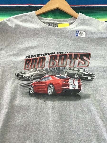 American Muscle Bad Boys Tシャツ　マッスルカー　USA ビンテージ　クラッシックカー　世田谷ベース　ビンテージ　古着　アメカジ