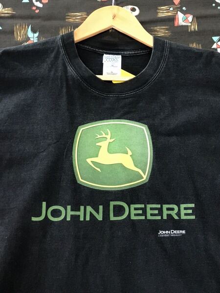 John Deere Tシャツ ジョンディア トラクター アメリカ カンパニー 企業 ビンテージ 世田谷ベース 古着 アメカジ