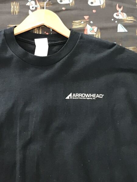 Arrowhead General Insurance Agency Tシャツ　保険会社　企業　カンパニー　ビンテージ　世田谷ベース　古着　アメカジ