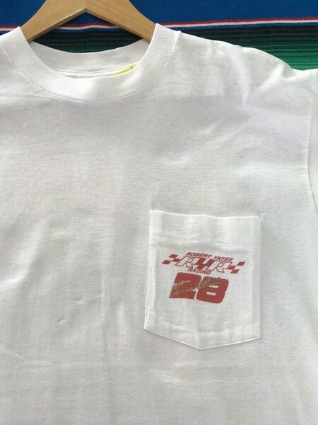 Ernie Irvan 28 ポケット Tシャツ ナスカー レーシング アメリカ ビンテージ レース ストックカー 世田谷ベース 古着 アメカジ