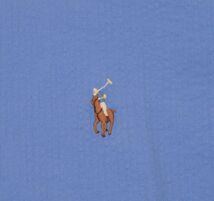 ●POLO RALPH LAURENポロラルフローレン半袖シャツ(青,US-S（JP-M))新品_画像4