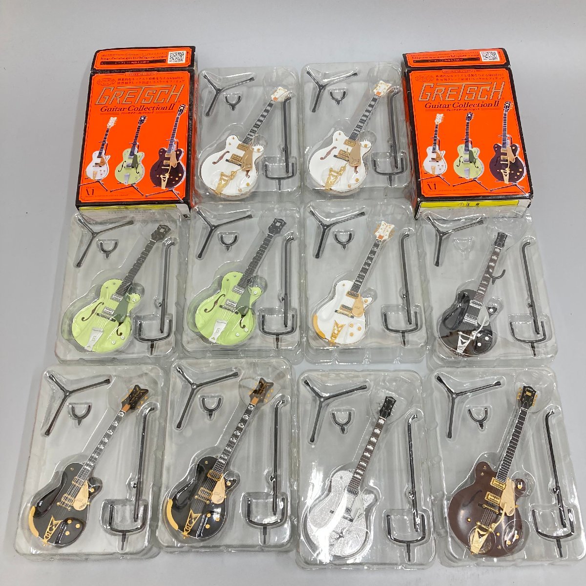 GRETSCH ギターコレクションⅠ＆Ⅱ 全16種類 完全コンプリート-