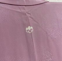 蔵出し極上 お着物 正絹 桜色 総柄 和装 和服_画像5