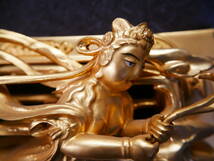 収集品　最高級　彫り　手彫り　本金箔　木製本金箔本金粉（A3-2）　4523　M_画像5