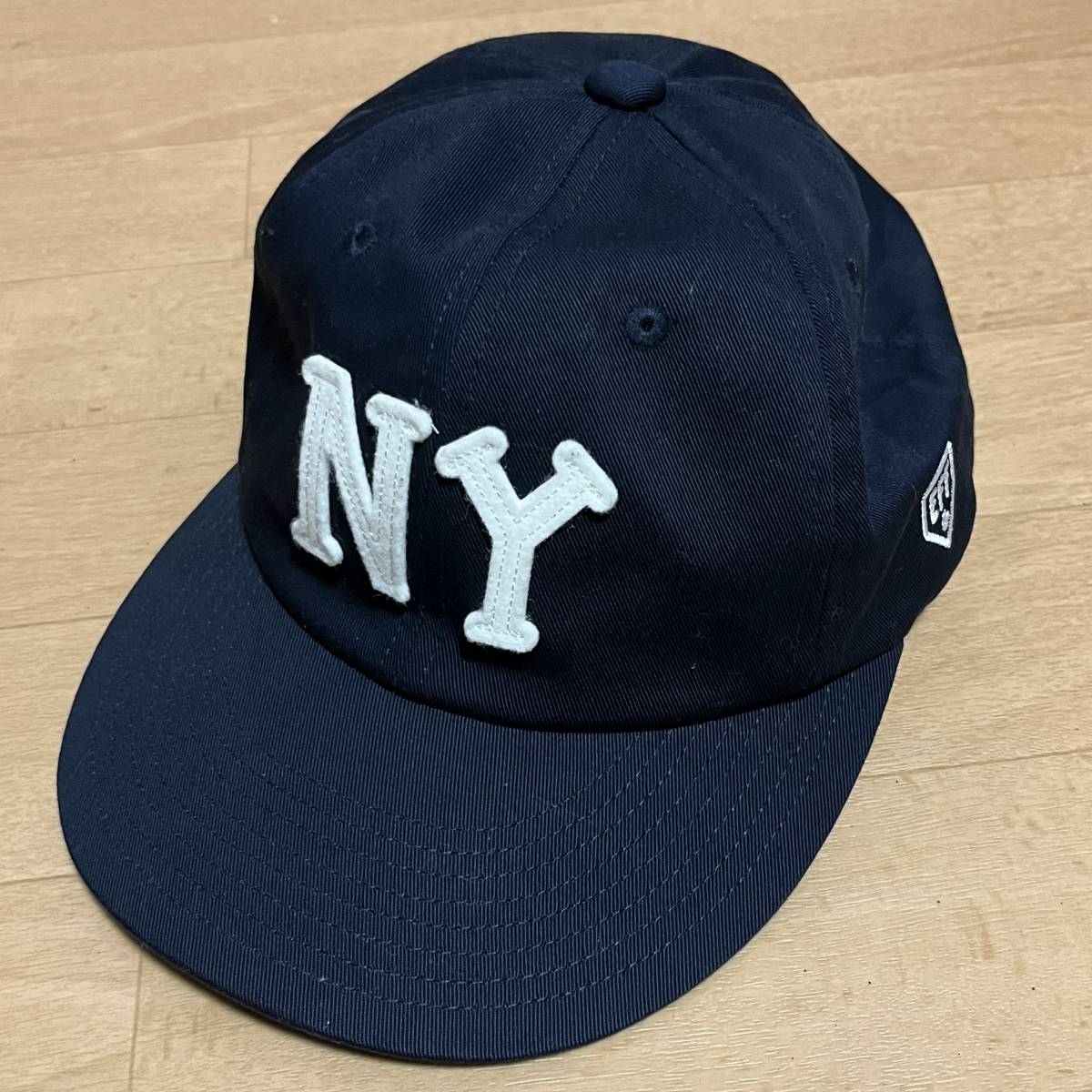 通販 新品未使用 ネイビーベースボールキャップ エベッツフィールド