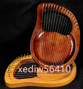  high quality * harp harp musical instruments laia- musical instruments . koto 16 tone Rya gold wooden harp 