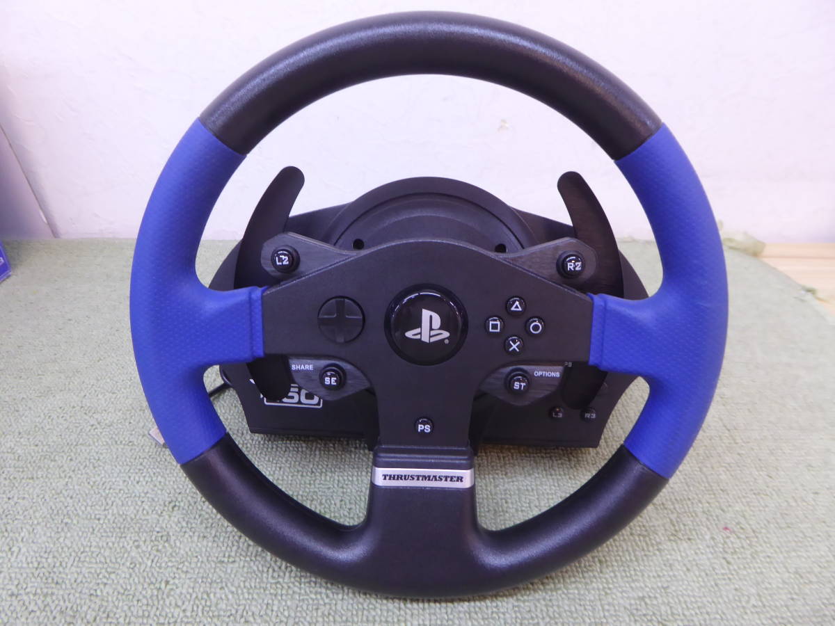 065-F24) 中古品 THRUSTMASTER フォース フィードバック T150 PS4/PS3