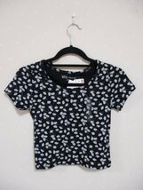 ★ユニクロ　PAUL　＆　JOE　★　半袖Tシャツ　S　黒（30708）レディース_画像1