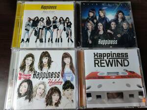 【即決】 【送料無料】 中古CD4枚セット Happiness 「Juicy Love」 「Seek A Light」 「Holiday」 「REWIND」