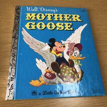 Disney／マザーグース／古い絵本　洋書／little golden book／ディズニー　洋書_画像1