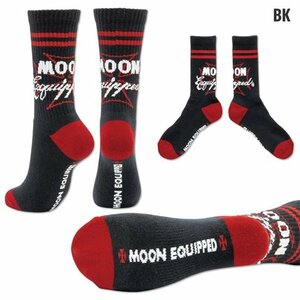  moon I zfre-min moon socks ( black )