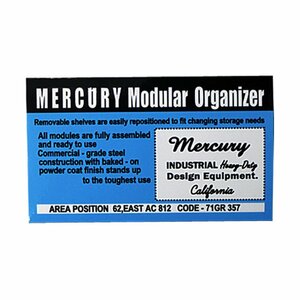 MERCURY MCRステッカー400 (MODULAR ORGANIZER) ME044747ステッカー シール デカール