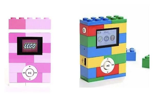 LEGO レゴ 2GB MP3 プレーヤー ピンク クラシック 2個セット ②