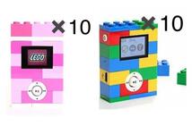 LEGO レゴ 2GB MP3 プレーヤー　ピンク　クラシック　20点セット　③_画像1