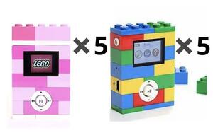 LEGO レゴ 2GB MP3プレーヤー ピンク　クラシック　10点セット　③