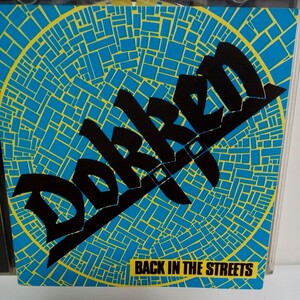 DOKKEN「BACK IN THE STREETS」国内盤 廃盤