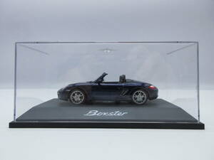 1/43 ポルシェ ボクスター　BOXSTER　ディーラー特注　ミニカー　ブルー