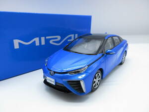 1/30 トヨタ ミライ MIRAI カラーサンプル 非売品 ミニカー ツートーン ピュアブルーメタリック