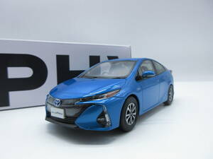 1/30 トヨタ プリウスPHV PRIUS PHV カラーサンプル 非売品 ミニカー　スピリテッドアクアメタリック