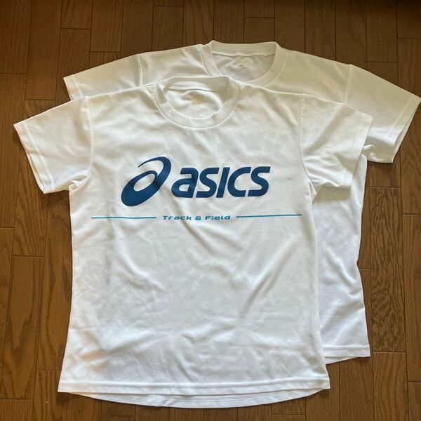 ASICS Tシャツ S アシックス