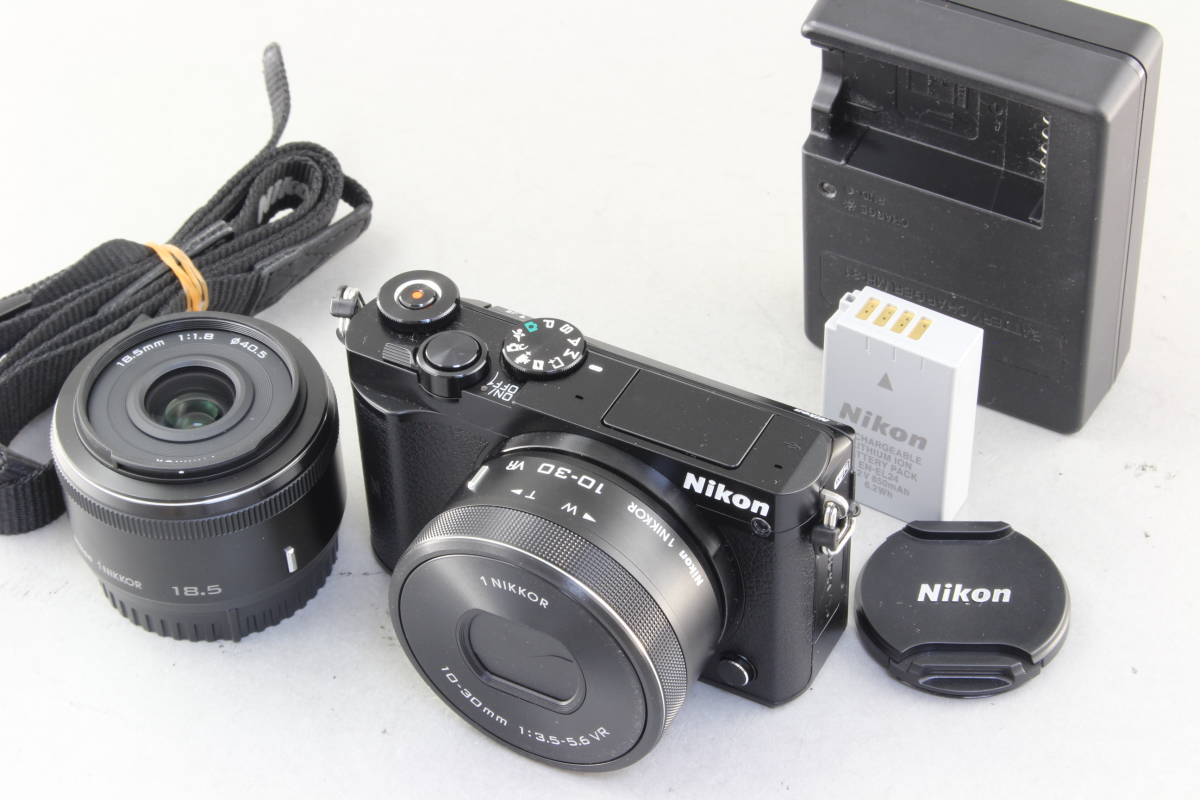 ニコン Nikon 1 J5 ダブルレンズキット [シルバー] オークション比較 