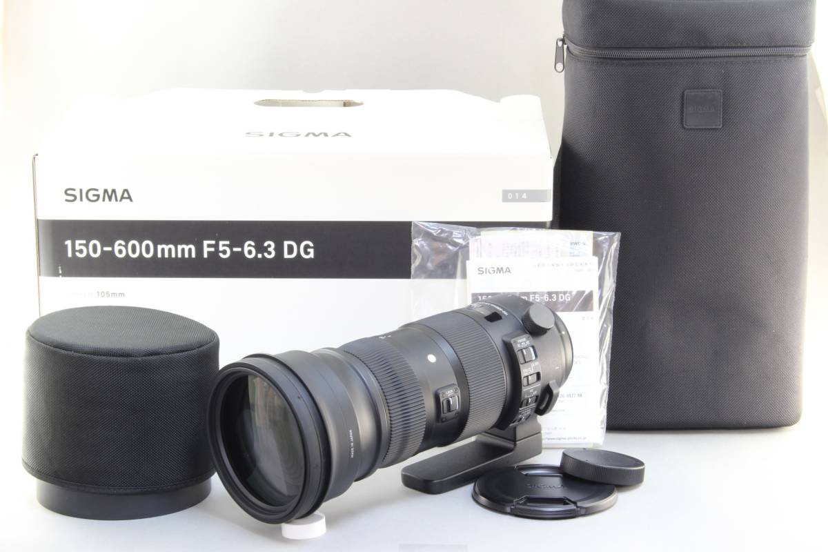 A+ (美品) SIGMA シグマSports 150-600mm F5-6.3 DG Canon EF用初期