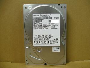 ▽HITACHI Deskstar HDP725050GLAT80 500GB IDE 7200rpm 3.5型 内蔵HDD 中古 日立