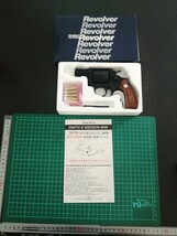 Q5　モデルガン タナカ　S&W M36 未発火　 カーリッジ付き　インサート 横　動作確認 OK　重さ　374g_画像1