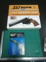 B35　モデルガン コクサイ 357マグナム　未発火 　 カーリッジ付き　インサート 横　動作確認 OK　重さ　572g_画像1