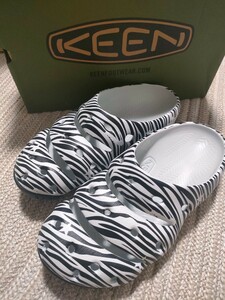 新品 KEEN YOGUI ARTS キーン ヨギ サンダル 27cm US9 ゼブラ メンズ 正規品 アウトドア