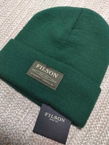 新品 MADE IN USA フィルソン FILSON ニットキャップ グリーン 緑 ニット帽 帽子 アメリカ製