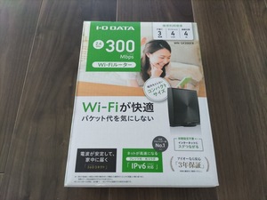 ★I・O DATA 300Mbps_Wi-Fiルーター WN-SX300FR★動作確認済