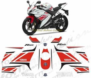 グラフィック デカール ステッカー 車体用 / ヤマハ YZF-R125 / レプリカ WGP 50周年記念 MotoGP