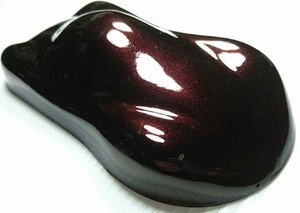 *02 fluid type urethane paints black mica ( wine pearl ) 3L set 0 automobile bike painting custom paint motorcycle scooter *