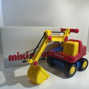 当時物 レア ミキハウス ショベルカー おもちゃ ノベルティ MIKIHOUSE SAND SHOVEL