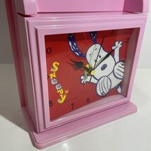 当時物 スヌーピー 時計 キーボックス 壁掛け キーBOX レトロ 動作確認済み_画像5