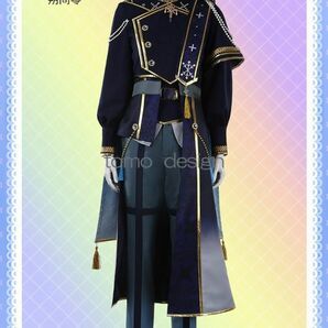 cos9466高品質 実物撮影 あんさんぶるスターズ！あんスタ 静寂の黒雪 悠久の死神 朔間凛月 断罪の死神 朔間零 コスプレ衣装の画像2