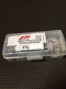 JTC 4317 simple air conditioner system test adaptor set 