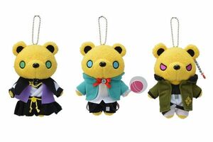 ◆新品◆ Hypnosismic Ramuda Gentaro Dice soft toy figure ヒプノシスマイク ヒプマイ 乱数 幻太郎 帝統 セット くまぐるみ ぬいぐるみ