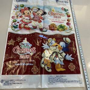 東京ディズニーリゾートショップ袋 2018年クリスマス35周年限定 通常版2枚 新品 5枚セット366の画像5