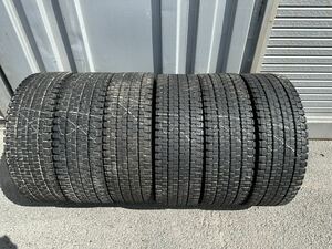 送料無料　DUNLOP DECTES SP001 245/70R19.5 136/134J スタッドレス　18年6本セット