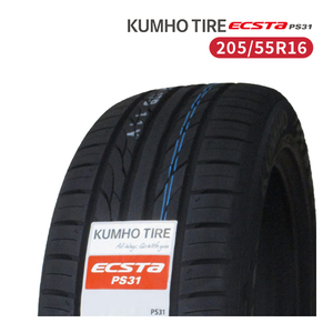 205/55R16 2023年製造 新品サマータイヤ KUMHO ECSTA PS31 送料無料 クムホ エクスタ 205/55/16