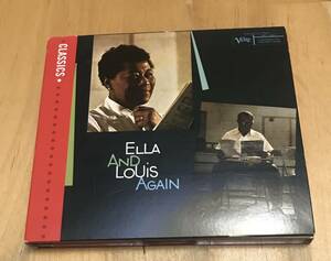 中古 輸入盤 CD 2枚組 ELLA AND LOUIS AGAIN Ella Fitzgerald Louis Armstrong Verve