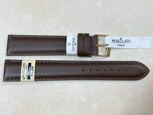 MORELLATO 20mm Dark Brown ロングサイズ カーフXL GRAFIC