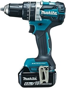 【新品送料無料】マキタ(Makita) HP484DRGX 充電式震動ドリル 青 18V 6.0Ah