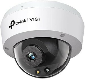 【新品送料無料】TP-Link セキュリティカメラ VIGI ドーム型 3MP IP67 防水 IK10 耐衝撃性 ONVIF H.265+