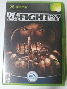 良好品　北米 海外 XBOX Def Jam：Fight for NY デフジャム